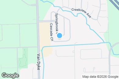 Map image of the property - 11751 Cascade Cir