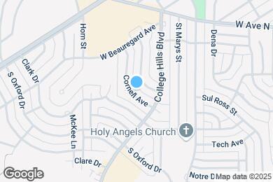 Map image of the property - 3232 Cornell Ave
