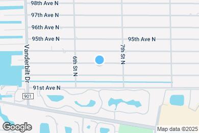 Map image of the property - 650 93rd Ave N