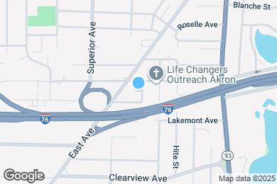 Map image of the property - 1422 Bernice St