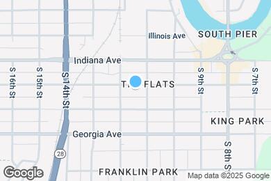 Map image of the property - 1117 Kentucky Ave
