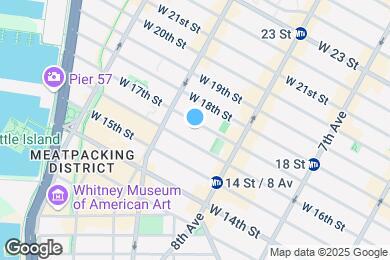 Map image of the property - 340 W 17th St