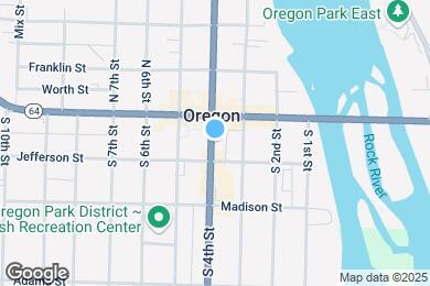 Map image of the property - 127 S 4th St