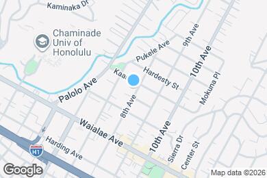 Map image of the property - 1352 8th Ave