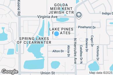 Map image of the property - 1908 Palm Dr