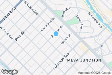 Map image of the property - 210 Jackson St
