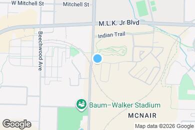 Map image of the property - The Retreat at Fayetteville
