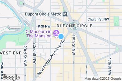 Map image of the property - 1330 New Hampshire Ave NW