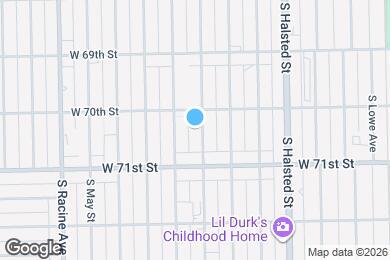 Map image of the property - 7016 S Sangamon St