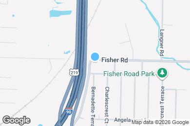 Map image of the property - 335 Fisher Rd