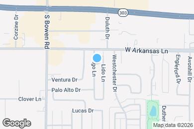 Map image of the property - 2319 Indigo Ln