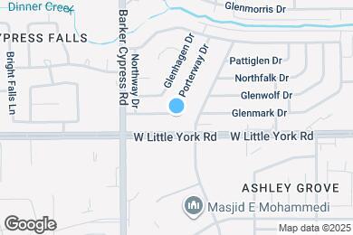 Map image of the property - 17803 Glenmark Dr