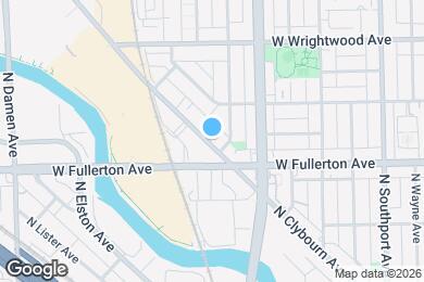 Map image of the property - 2427 N Clybourn Ave