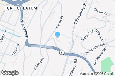 Map image of the property - 3129 Chickalilly Dr