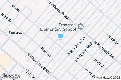 Map image of the property - 610 E Harvard Rd