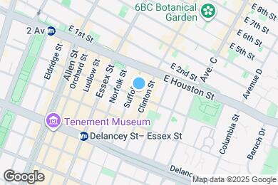Map image of the property - 160 Stanton St