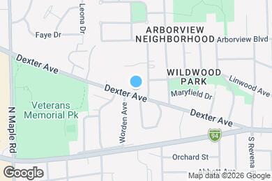 Map image of the property - 2010 Dexter Ave