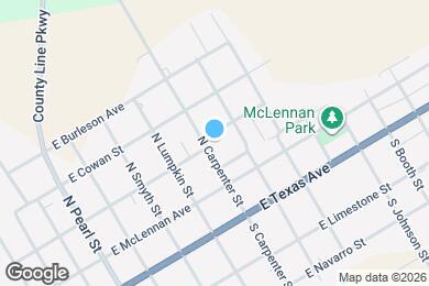 Map image of the property - 216 N Carpenter St