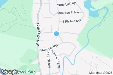 Map image of the property - 1627 10th St Pl NW