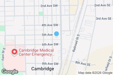 Map image of the property - 121 5th Ave SW