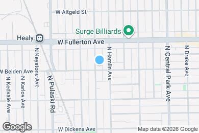 Map image of the property - 2305 N Avers Ave