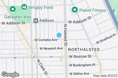 Map image of the property - 824 W Cornelia Ave