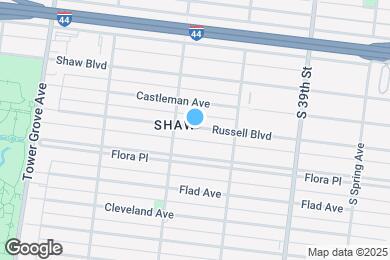 Map image of the property - 4044 Russell Blvd