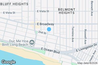 Map image of the property - 3609 E 2nd St