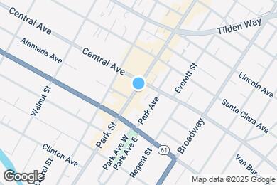 Map image of the property - 1348 Park St