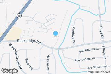 Map image of the property - 448 Susan Creek Dr