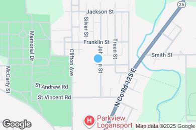 Map image of the property - 1423 Johnson St