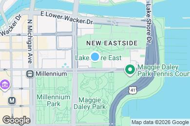 Map image of the property - 340 E Randolph
