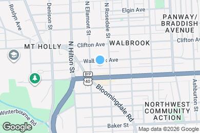 Map image of the property - 3317 winbourne Rd