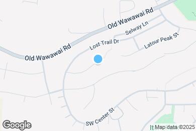 Map image of the property - 1335 SW Lehman Ct