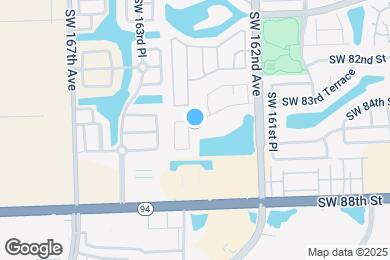 Map image of the property - 8393 SW 163rd Ct
