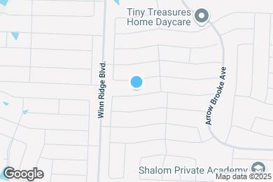 Map image of the property - 1135 Saddle Ridge Dr