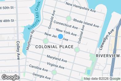 Map image of the property - 4513 Newport Ave
