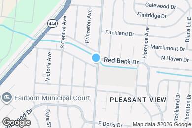 Map image of the property - 919 S Maple Ave
