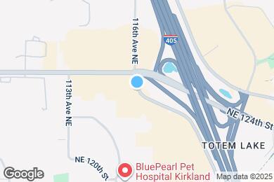 Map image of the property - Adara at Totem Lake