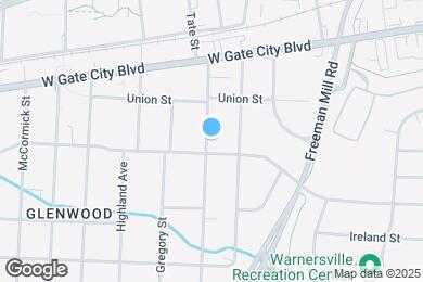 Map image of the property - 823 Silver Ave