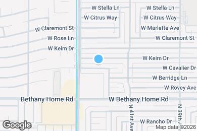 Map image of the property - 4220 W Cavalier Dr