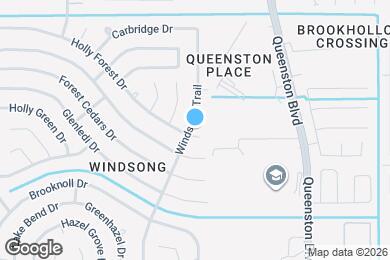 Map image of the property - 17914 Holly Forest Dr