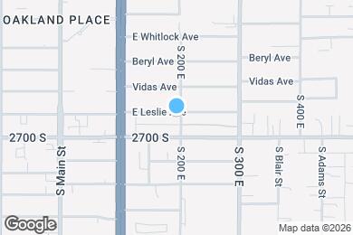 Map image of the property - 2630 S 200 E