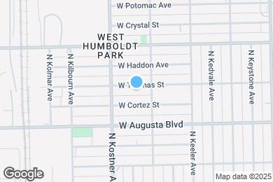 Map image of the property - 4321 W Thomas St