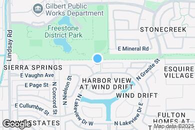 Map image of the property - 1126 E Hearne Way
