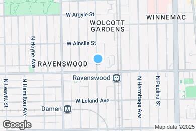 Map image of the property - 4811 N Wolcott Ave