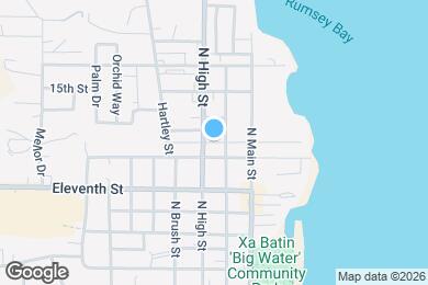 Map image of the property - 250 Clearlake Ave