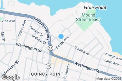 Map image of the property - 48 Baxter Ave