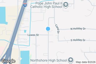 Map image of the property - 205 Hoover Dr