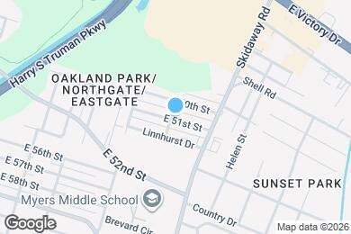 Map image of the property - 2002 E 51st St